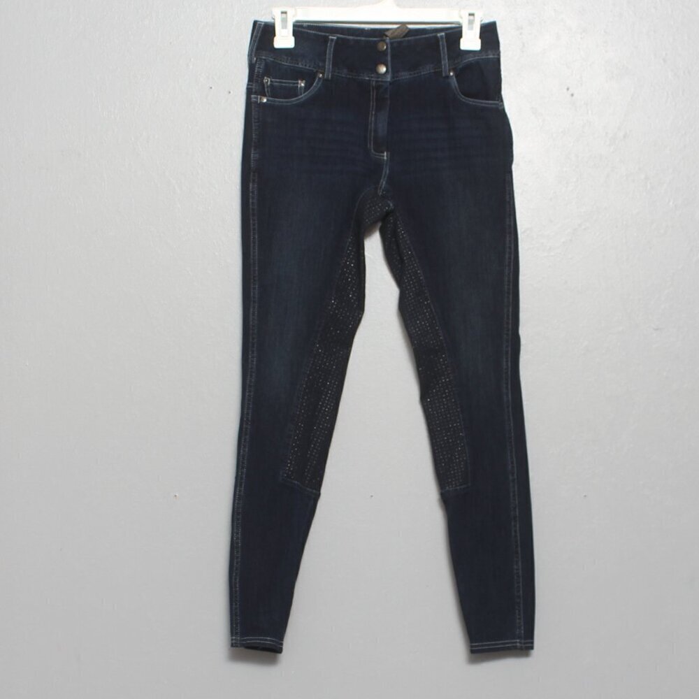 Good rider Equestrian Jean Full Seat, Mid Rise (All Purpose Breech) dark wash